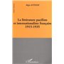 LA LITTÉRATURE PACIFISTE ET INTERNATIONALISTE FRANÇAISE 1915-1935