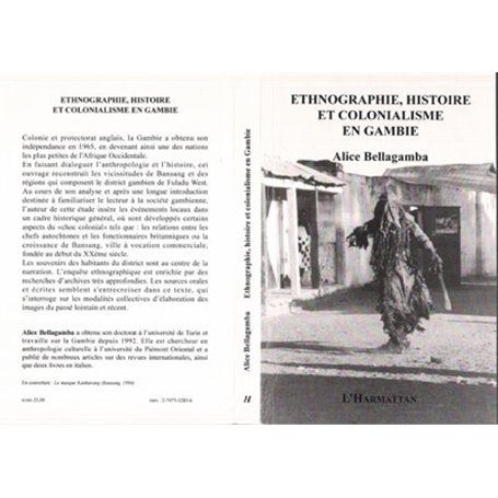 ETHNOGRAPHIE, HISTOIRE ET COLONIALISME EN GAMBIE
