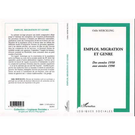 Emploi migration et genre
