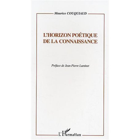 L'horizon poétique de la connaissance