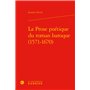 La Prose poétique du roman baroque (1571-1670)