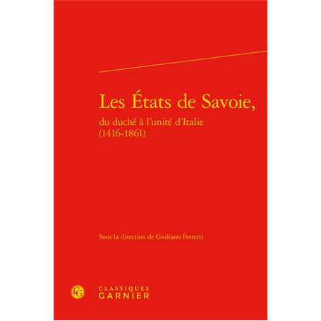 Les États de Savoie,