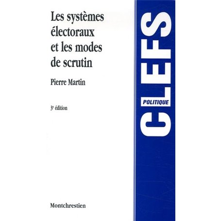 LES SYSTEMES ELECTORAUX ET MODES DE SCRUTIN