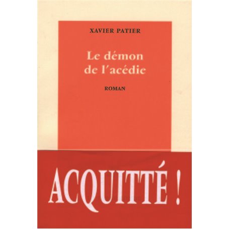 Le démon de l'acédie