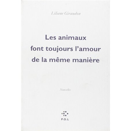 Les animaux font toujours l'amour de la même manière
