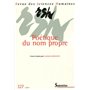 Poétiques du nom propre