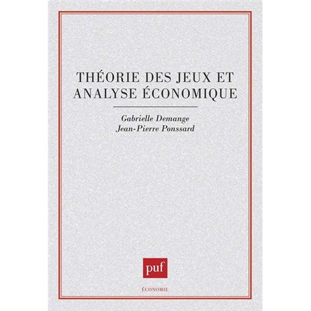 Théorie des jeux et analyse économique