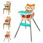 Chaise haute Infantino Orange
