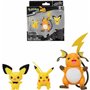 Ensemble de Figurines Pokémon Evolution Multi-Pack: Pikachu