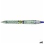 Crayon Pilot Ecoball Plastique recyclé Bleu 1 mm (10 Unités)