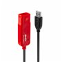 Câble USB LINDY 42782 12 m Noir
