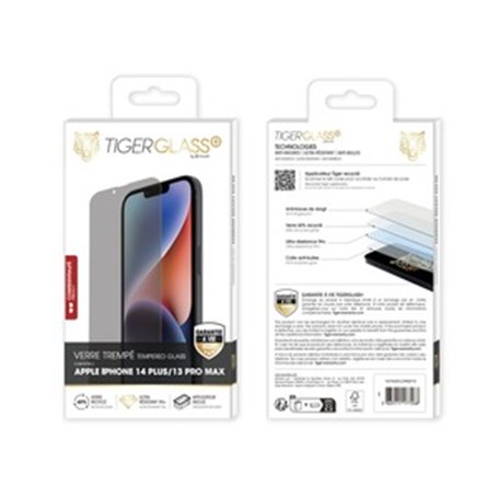 TIGER GLASS PLUS VT RECYCLE CONFIDENTIEL IPHONE 14 PLUS/13 PRO MAX
