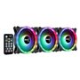 Ventillateur de cabine Aerocool Duo 12 Pro ARGB Ø 12 cm (3 Unités)