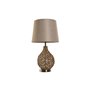 Lampe de bureau Home ESPRIT Marron Beige Doré Naturel 50 W 220 V 33 x 