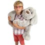 Peluche - Gipsy Toys - Chien flatoutou - Gris