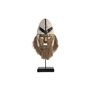 Figurine Décorative DKD Home Decor Naturel Blanc Coquillages Masque (3