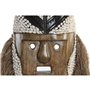 Figurine Décorative DKD Home Decor Naturel Blanc Coquillages Masque (3