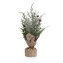 Plante décorative Versa Lin Métal Plastique Ciment 12 x 31 x 12 cm