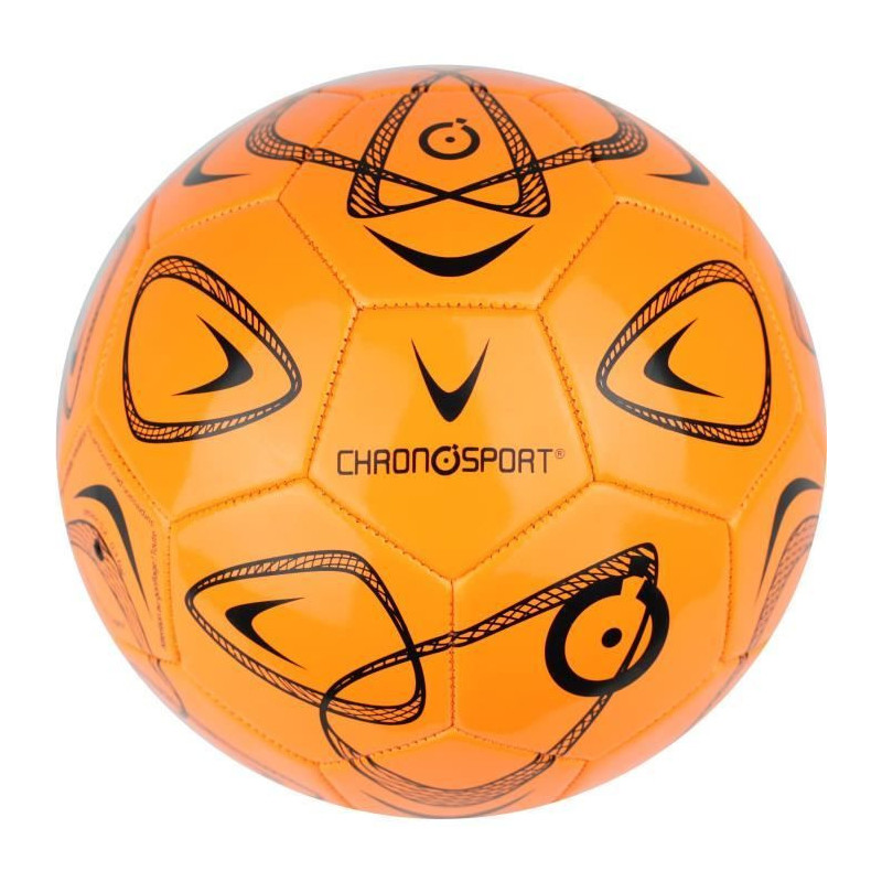 CHRONOSPORT Ballon  de  Foot  Loisir T4 Orange 4 Jeunes 