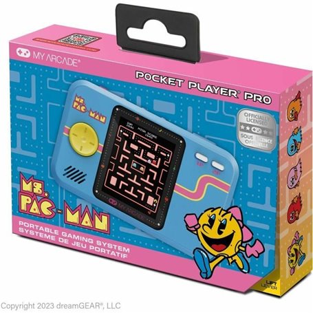 Console de Jeu Portable My Arcade Pocket Player PRO - Ms. Pac-Man Retr