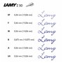 Stylo Calligraphique Lamy Al-Star EF Lila
