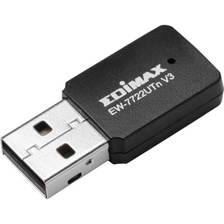 EDIMAX EW-7722UTN V3 Adaptateur Wi-Fi USB 2.0