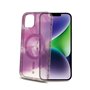 Protection pour téléphone portable Celly iPhone 15 Plus Violet Transpa