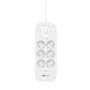 Multiprise 6 Prises avec Interrupteur Belkin Connect SRB002VF2M Blanc 