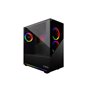 MRED - Boîtier PC Gamer ATX - Noir RGB Elite
