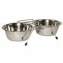 Mangeoire pour chiens Kerbl Double 1,8 L