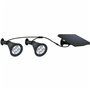 Spot solaire Lumi Garden Family Spiky 2 en 1 Noir Aluminium Acier (2 U