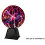 Boule de plasma iTotal 14 x 14 x 29 cm Rose Multicouleur
