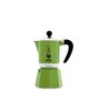 Cafetière Italienne Bialetti Noir Vert Métal Aluminium 3 Tasses
