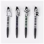 Ensemble de Stylos The Nightmare Before Christmas 4 Pièces Noir