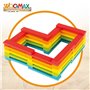 Set de construction Woomax 100 Pièces 10 x 0,5 x 1,8 cm (6 Unités)