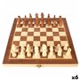 Jeu d'Échecs Colorbaby Bois (6 Unités)