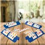 Jeu de société Colorbaby Rummi 24,5 x 3 x 6 cm (6 Unités) (112 Pièces)