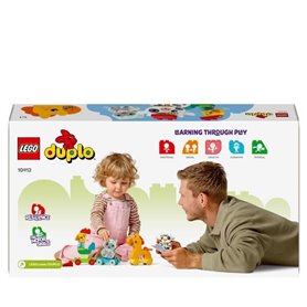 Playset Lego 10412 LEGO 10412 DUPLO My First Le Train des Animaux. Jouet a Roues pour Enf