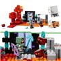 LEGO 21255 Minecraft L'Embuscade au Portail du Nether. Jouet avec Scen