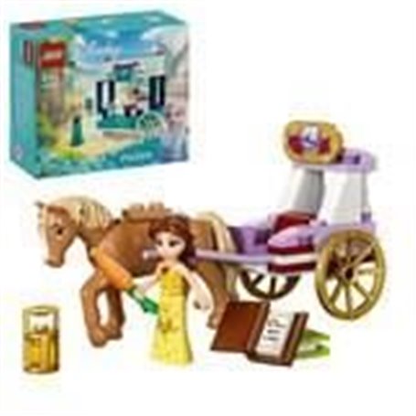 LEGO 43233 Disney Princess L'Histoire de Belle - La Caleche. Jouet ave