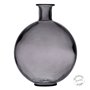 Vase Gris verre recyclé 20 x 20 x 25 cm