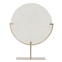 Figurine Décorative Blanc Doré Cercle 45 x 10 x 57 cm
