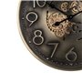 Horloge Murale Doré Fer 60 x 8 x 60 cm