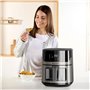 Friteuse sans Huile Black & Decker BXAF6500E Noir Argenté 1600 W 6,5 L