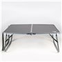 Table Piable Aktive Camping Anthracite 60 x 25 x 40 cm (4 Unités)