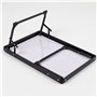 Table Piable Aktive Camping Gris 56 x 25 x 40 cm (2 Unités)