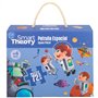 Puzzle Colorbaby Space Patrol 72 Pièces 90 x 60 cm (6 Unités)