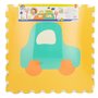 Tapis Puzzle Colorbaby 4 Pièces Voitures 118 x 118 cm EVA (2 Unités)