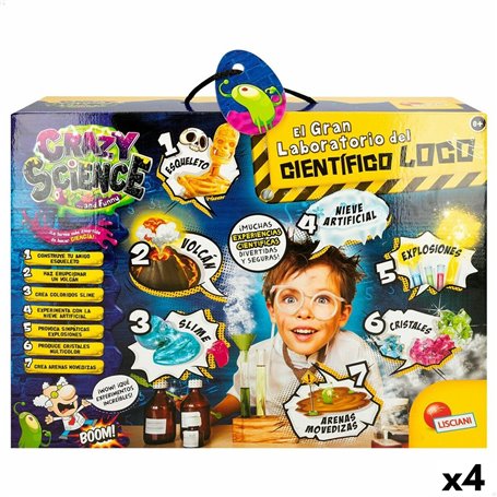 Jeu scientifique Lisciani El gran laboratorio del científico loco ES (