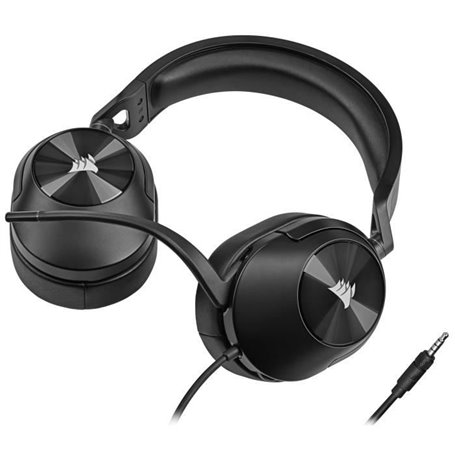 Casque gaming CORSAIR HS55 STEREO - Carbone, Confortable et Qualité so